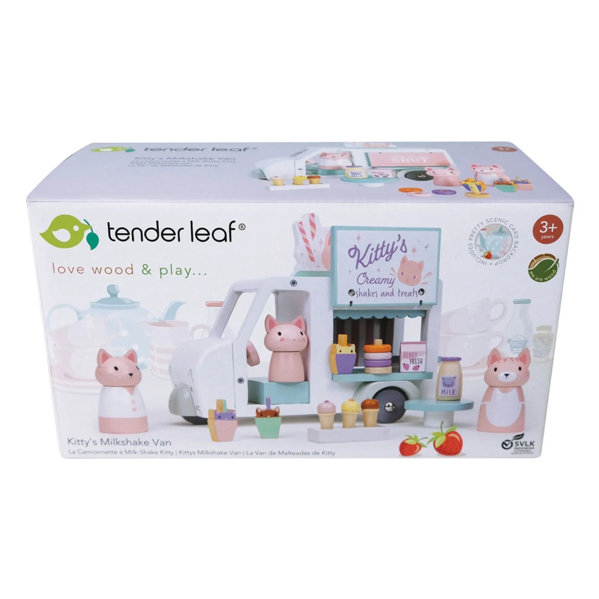 Tender Leaf Toys - Camioneta de Batidos Gatuna