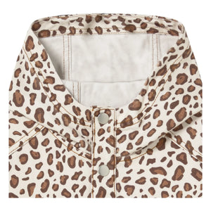 Tinycottons - Chaqueta leopardo | Blanco