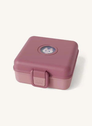Monbento - Caja de Sándwich Snacky | Rosa Polvo