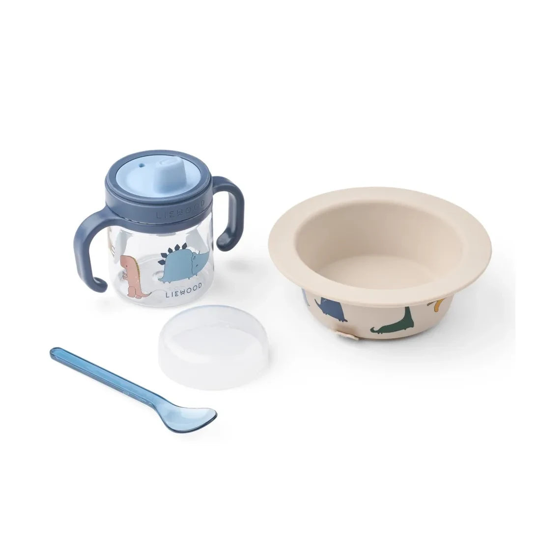 Liewood - Becket Set de mesa | Rugido de Dino/Arenoso