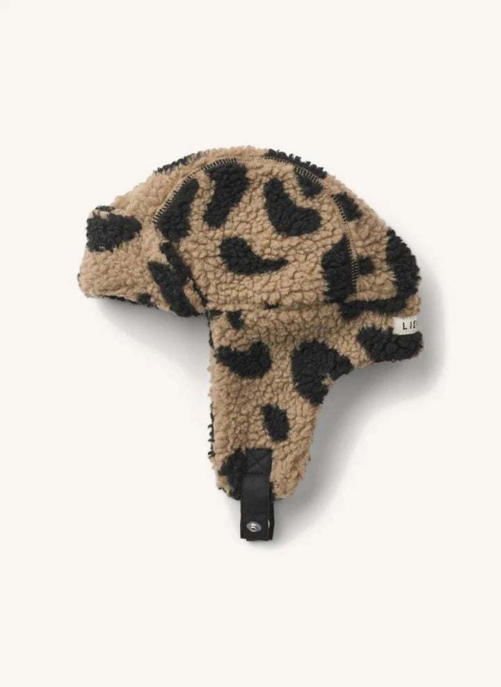 Liewood - Chapka Sherpa Bravo Leopardo | Beige