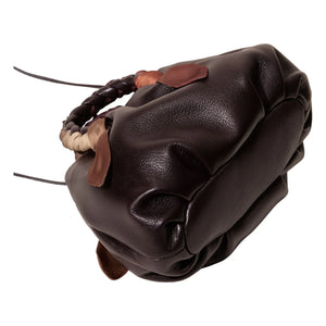 Hereu - Bolso de Piel Bombon Eşarp | Ebony