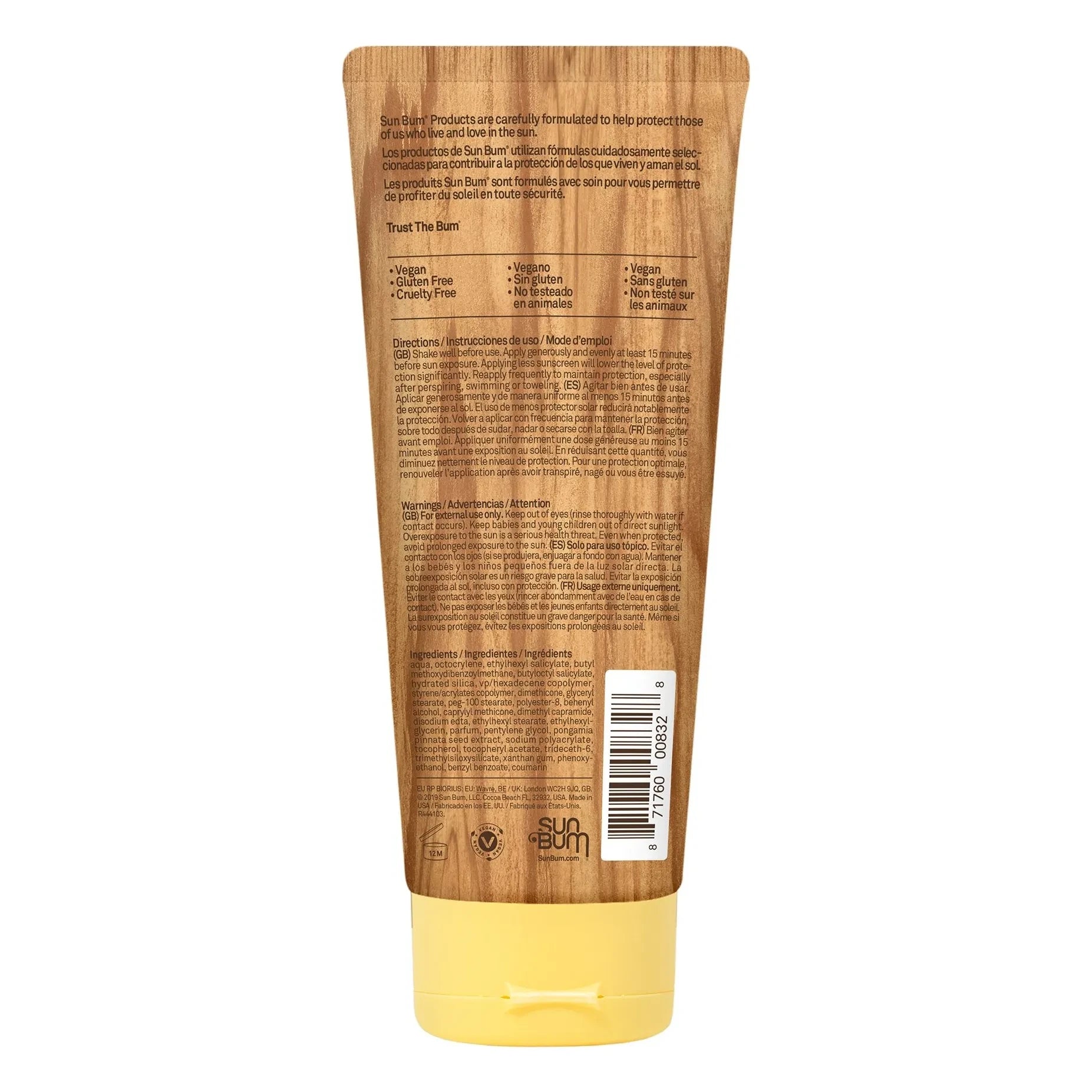 Sunbum - Crema Hidratante Original con SPF50 - 88ml