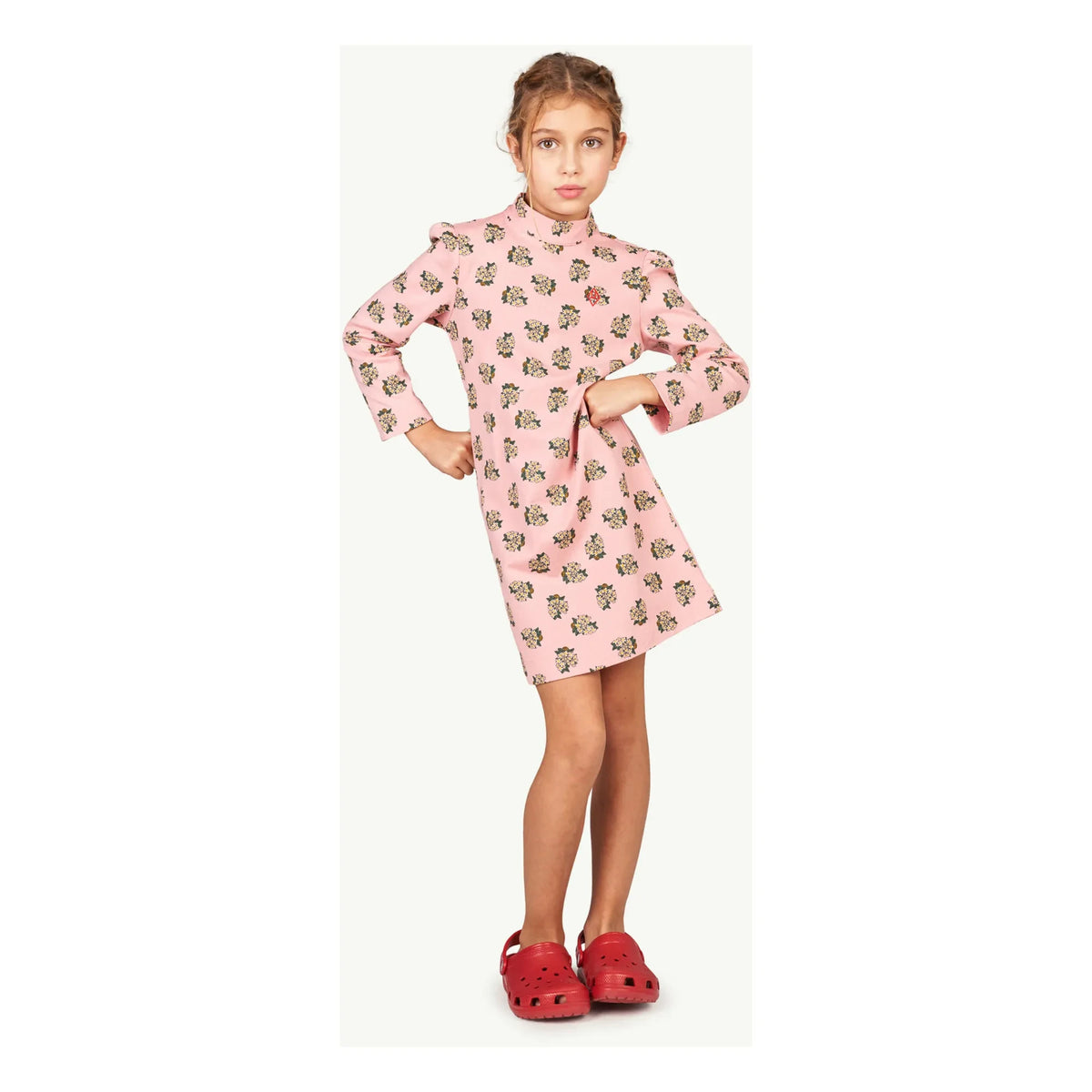 The Animals Observatory - Bug Jersey Vestido | Rosa Pálido
