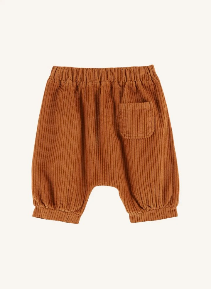 Emile et Ida - Pantalones bombachos de terciopelo | Caramelo