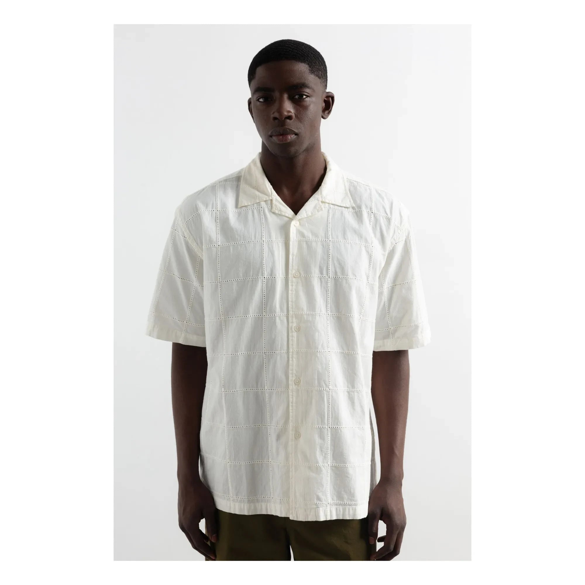 Edmmond Studios - Camisa de manga corta Freedom | Blanco