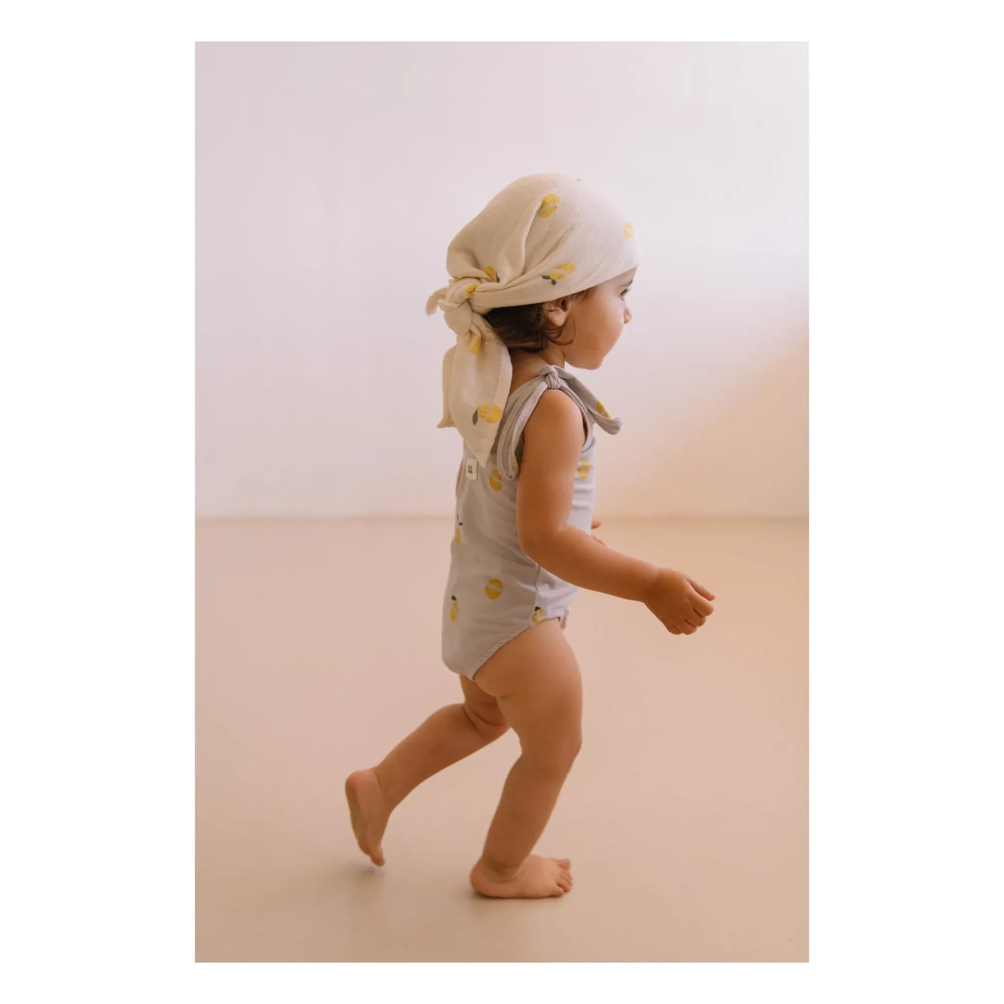 Studio Bohème - Traje de baño de algodón orgánico Roberta Lemons | Azul claro