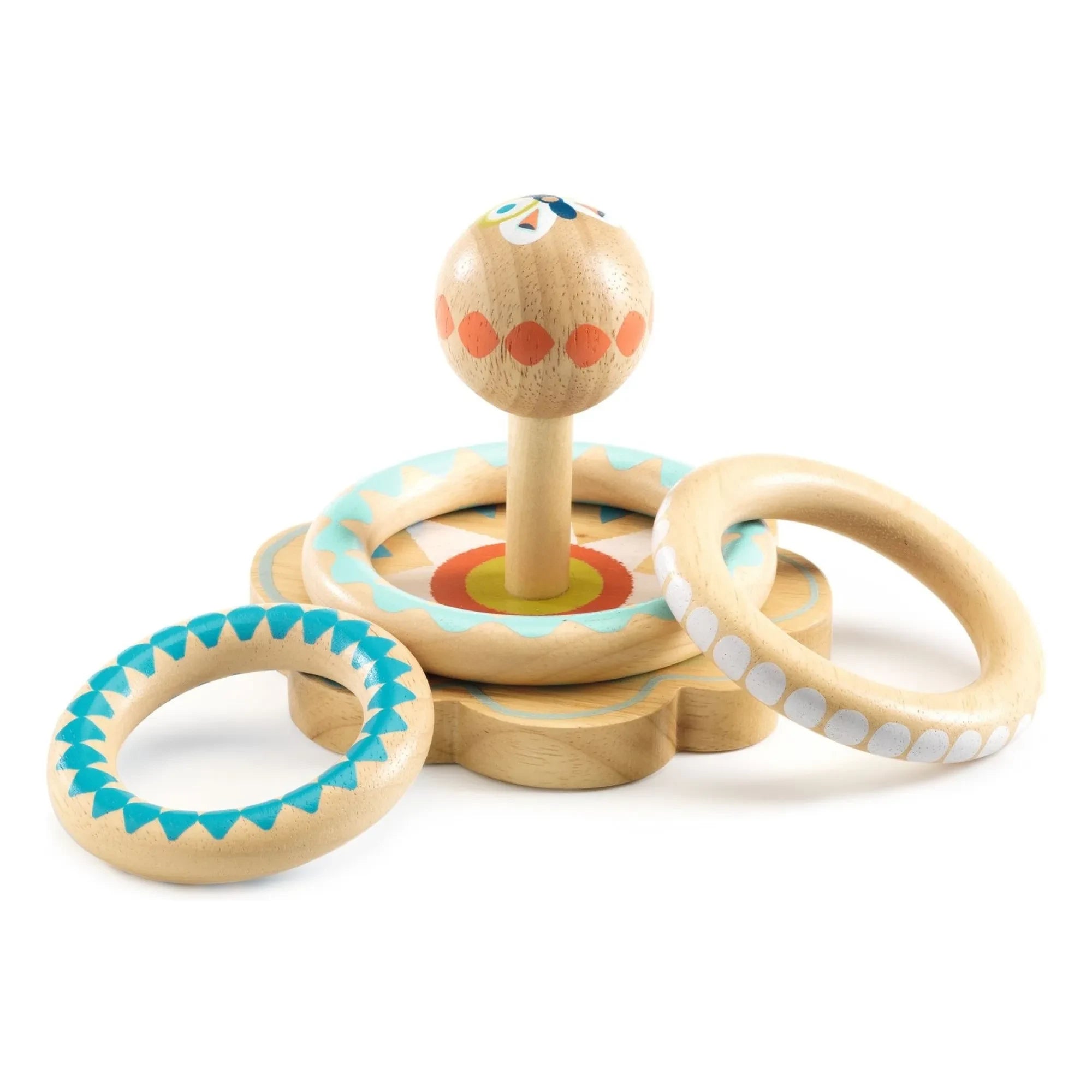 Djeco - Babyhoopi juego de aprendizaje temprano