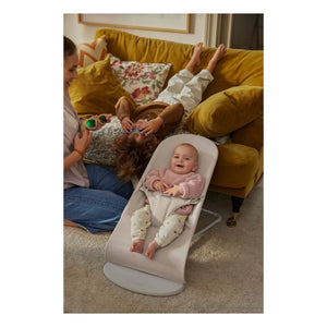 BabyBjörn – Hamaca Bliss de punto piqué | Beige
