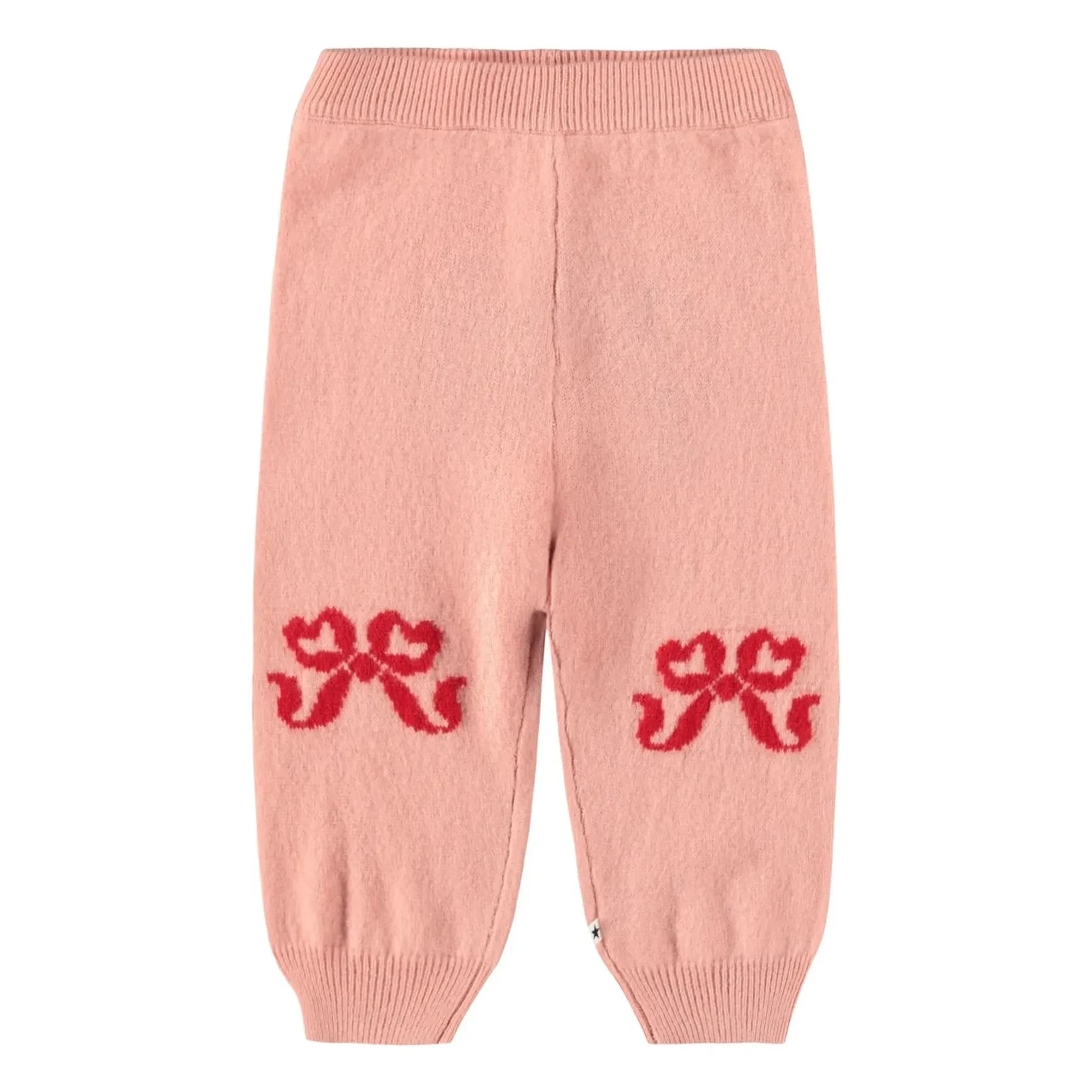 Molo - Jogger con nudo de lana Solana | Rosa