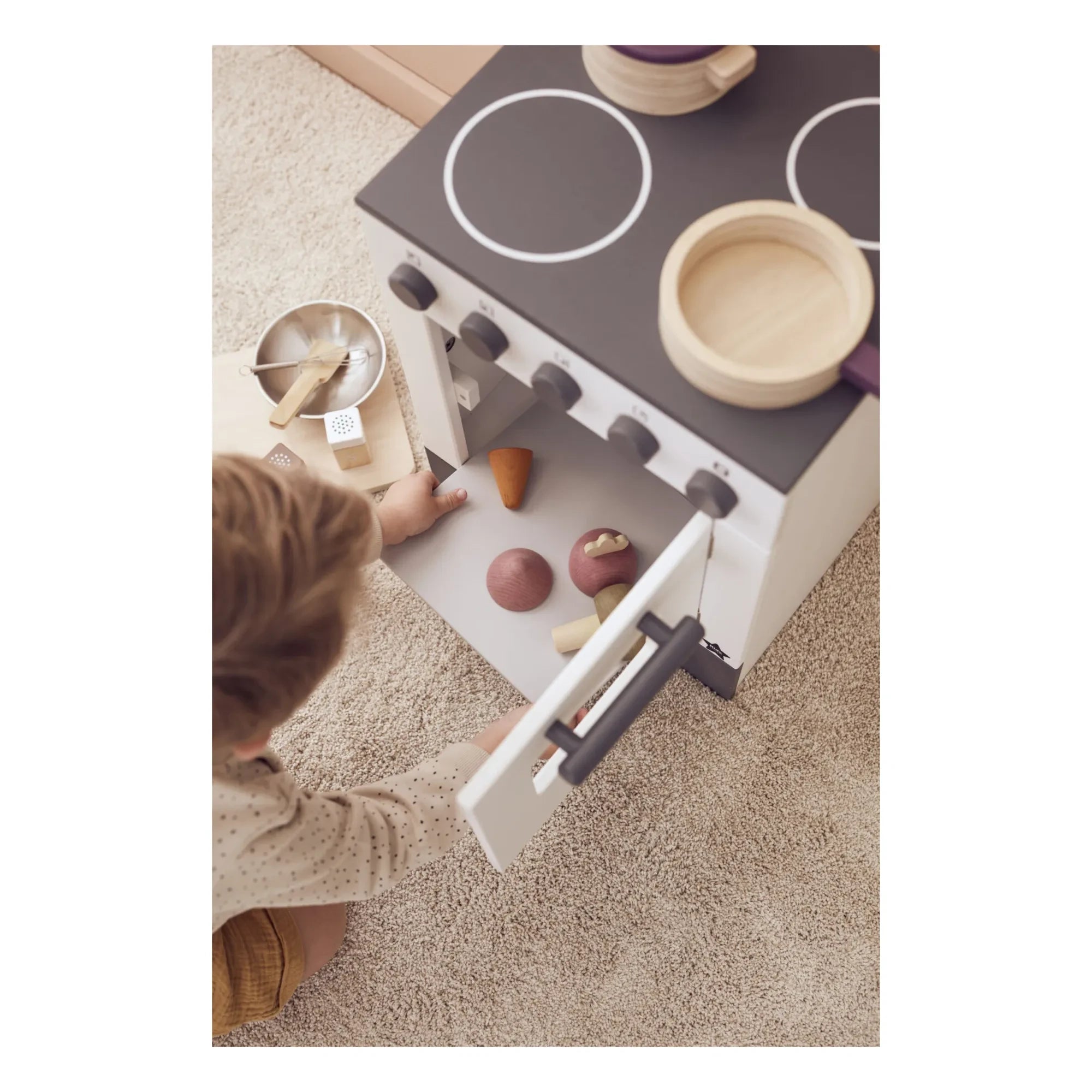 Kid's Concept - Juguete de cocina de madera Bistro | Blanco