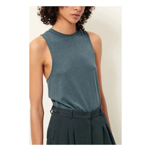 Sessùn - Diven Camiseta | Gris azulado