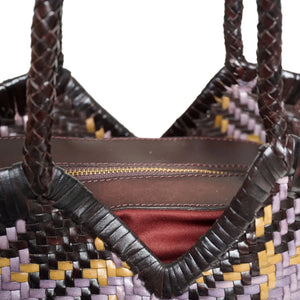 Vipera - Bolso Monet Madras de piel | Azul