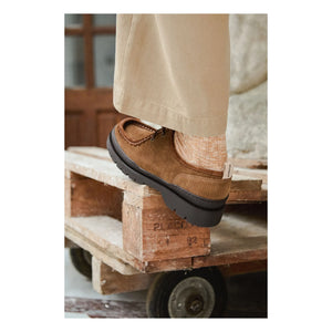 Kleman - Zapatos Derby Major VP OAK 2 Velours | Marrón