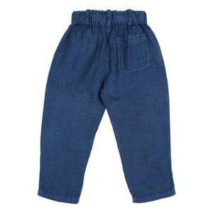 Búho - Pantalón de lino | Azul marino