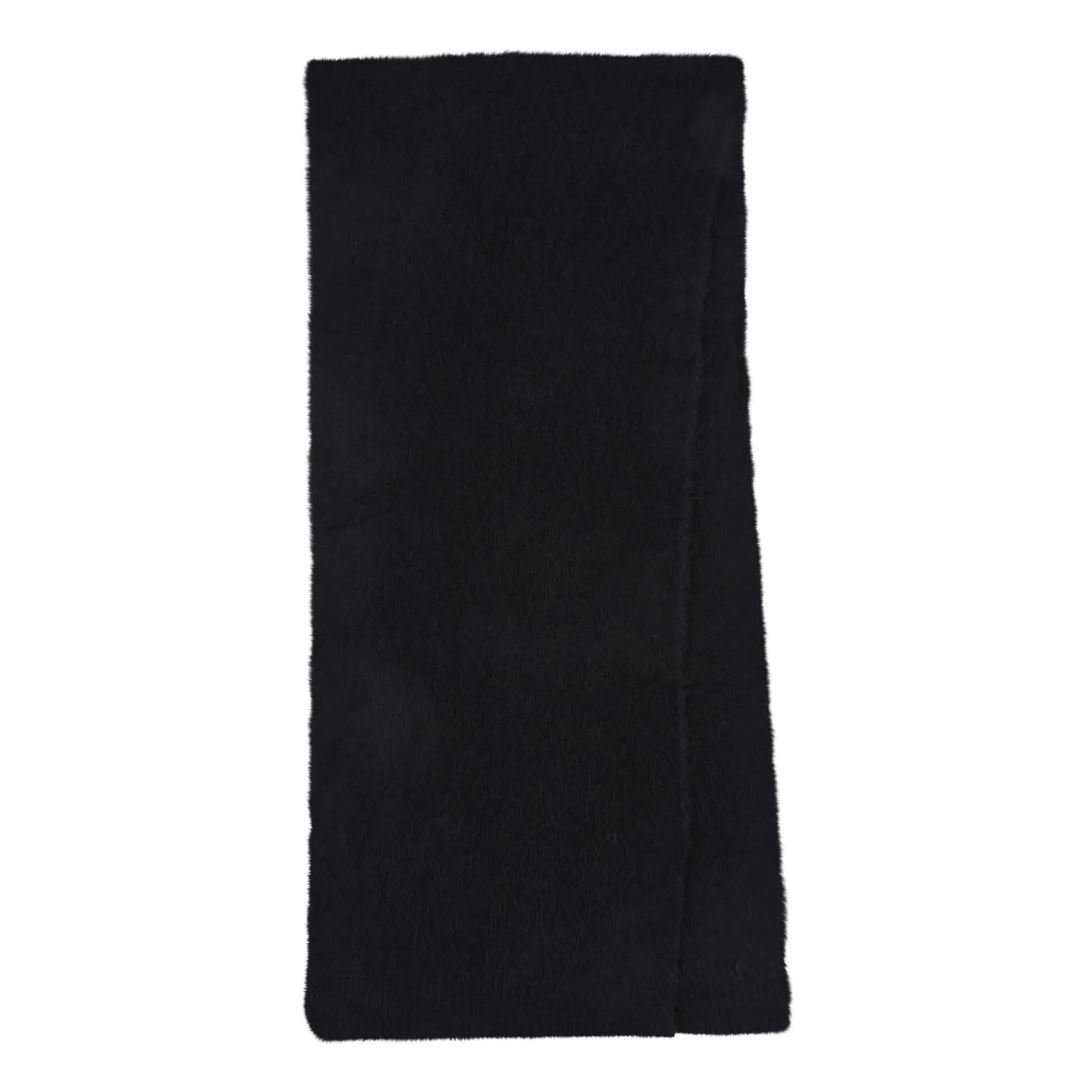 American Vintage - Bufanda de lana de alpaca East | Negro