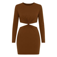 Vanessa Sposi - Vestido The Loop con Aberturas | Chocolate