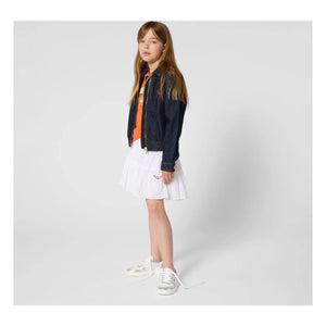 Zadig & Voltaire - Falda con volantes Dobby | Blanco