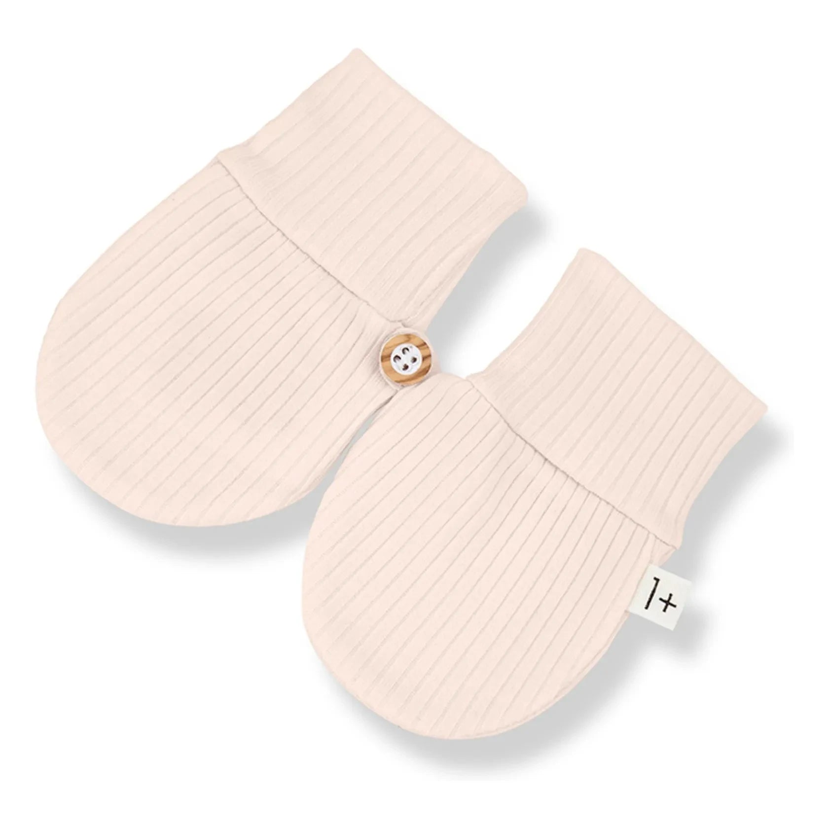 1+ en la familia - Guantes Nura con cordones | Beige rosa