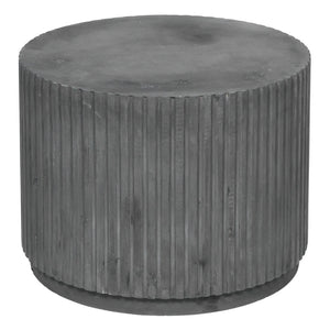 Broste Copenhagen - Mesa auxiliar Rillo | Carbón