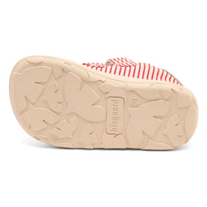 bisgaard - Zapatillas con estampado de rayas | Rojo