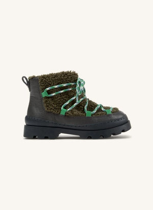 Camper - Twins Dolgulu Çizme | Haki