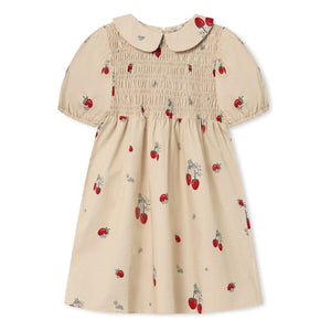 Fliink - Vestido de manzana y fresa | Crudo