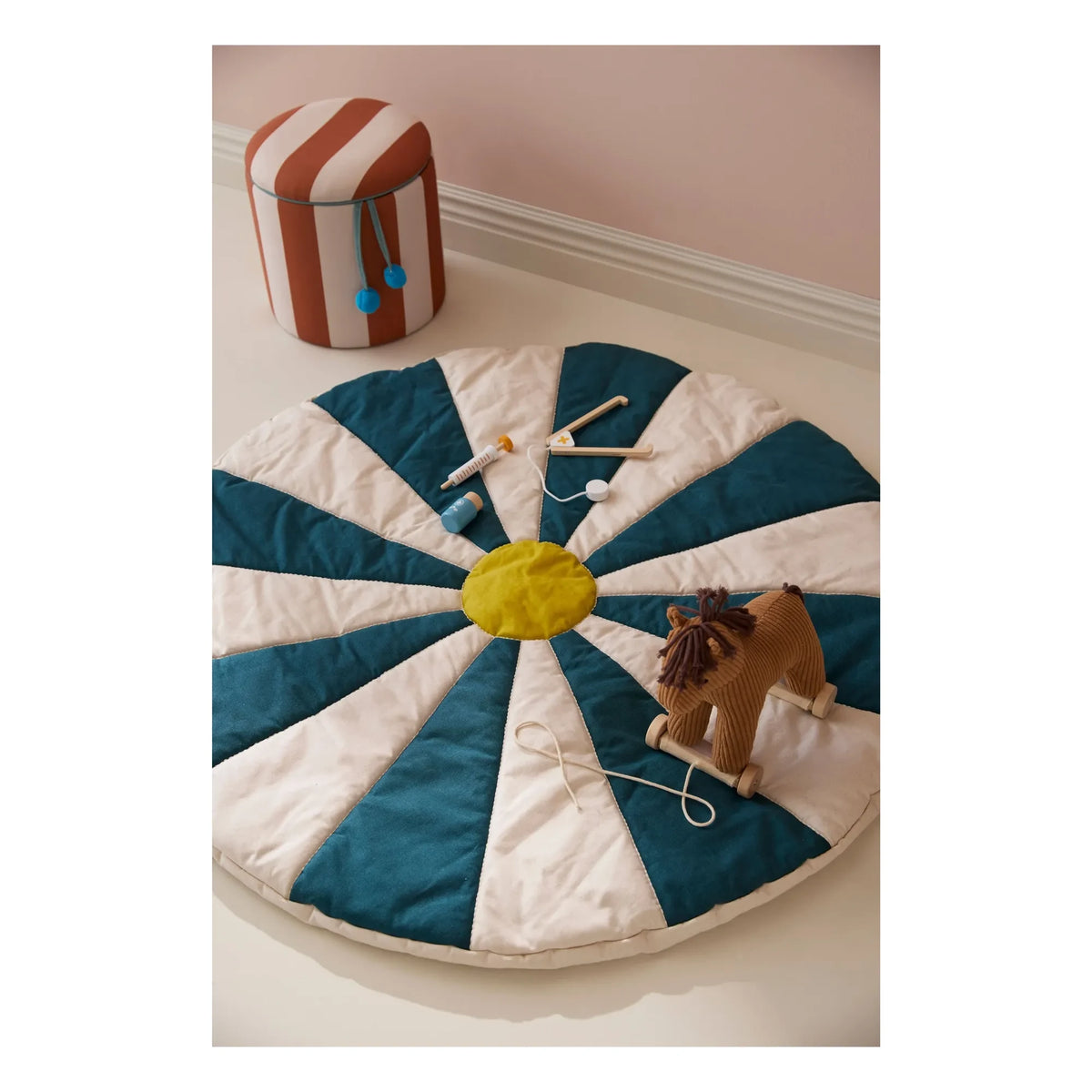 Kid's Concept - Alfombra de juegos Circus azul