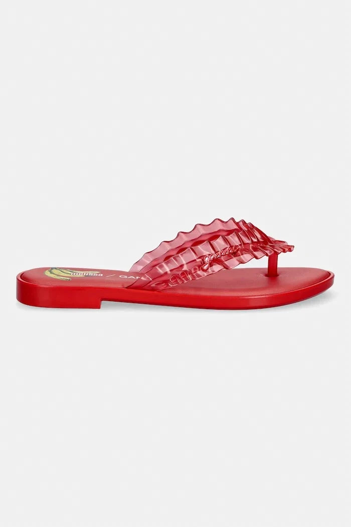 Chanclas Melissa Slim + Ganni AD para mujer