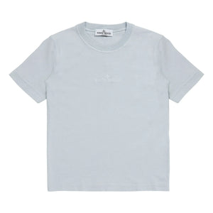 Stone Island - Camiseta con logo | Celeste
