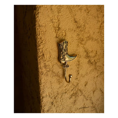 Doing Goods - Perchero de pared de latón Dallas | Dorado