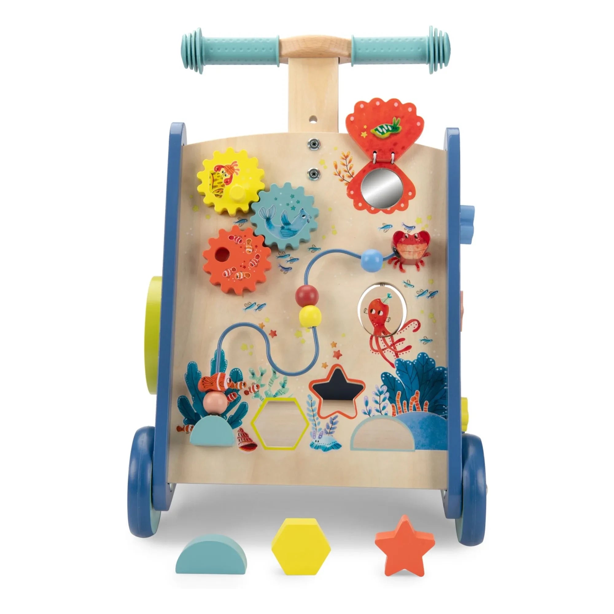 Moulin Roty - Les aventures de Paulie, actividad para coche | Azul
