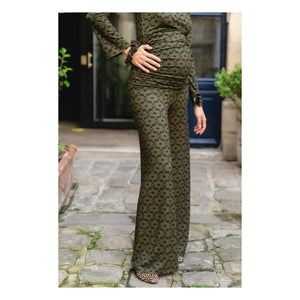 Colección Paloma - Pantalones Premamá Andrea Setentas | Caqui