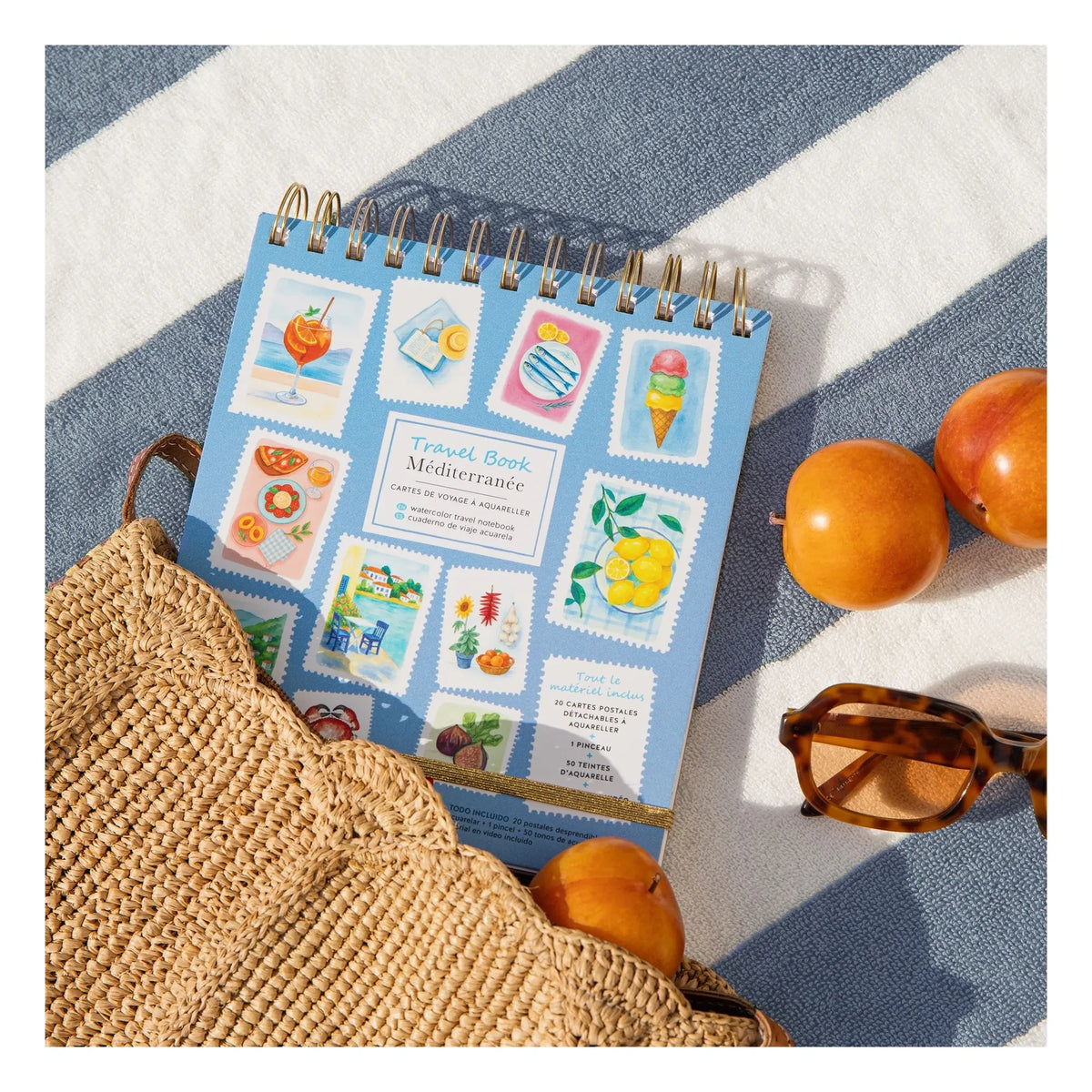 La Petite Épicerie - Cuaderno de acuarelas - Mediterráneo