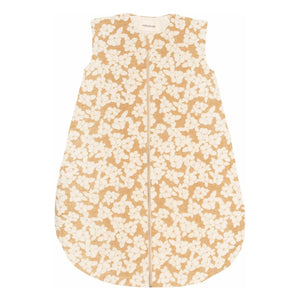 Nobodinoz - Saco de dormir de temporada Fluffy Wabi-Sabi Sakura | Mostaza