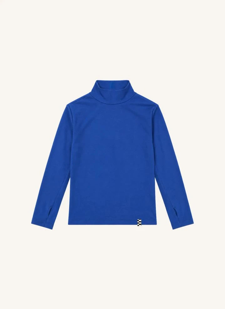 Finger in the nose - Cuello de pescador con puntos | Azul marino
