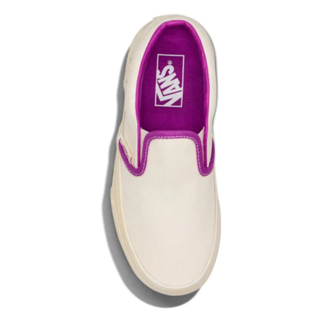 Vans - Zapatillas Slip-On con purpurina | Blanco