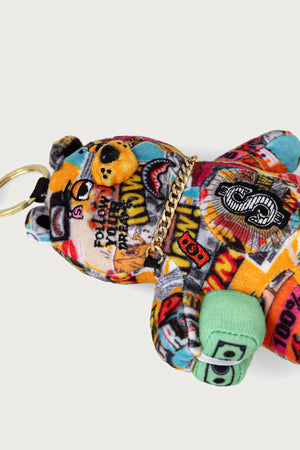 Sprayground - Llavero de Collage de Revistas 910K9599NSZ