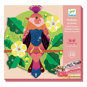 Djeco - Actividad de purpurina Paradisio