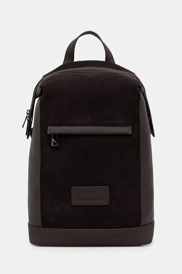 Mochila de cuero Paul&Shark para hombre