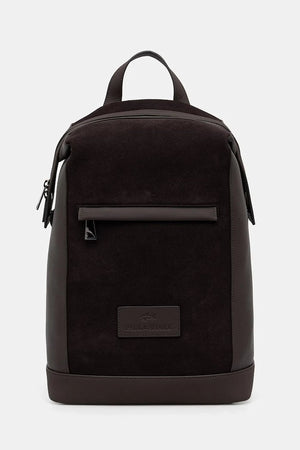 Mochila de cuero Paul&Shark para hombre
