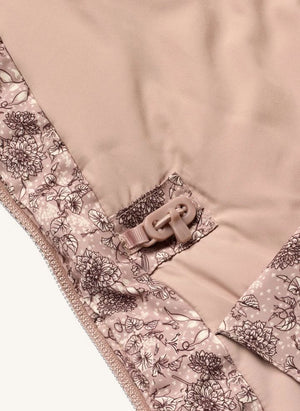 Wheat - Chaqueta de esquí con faldón para nieve | Rosa claro