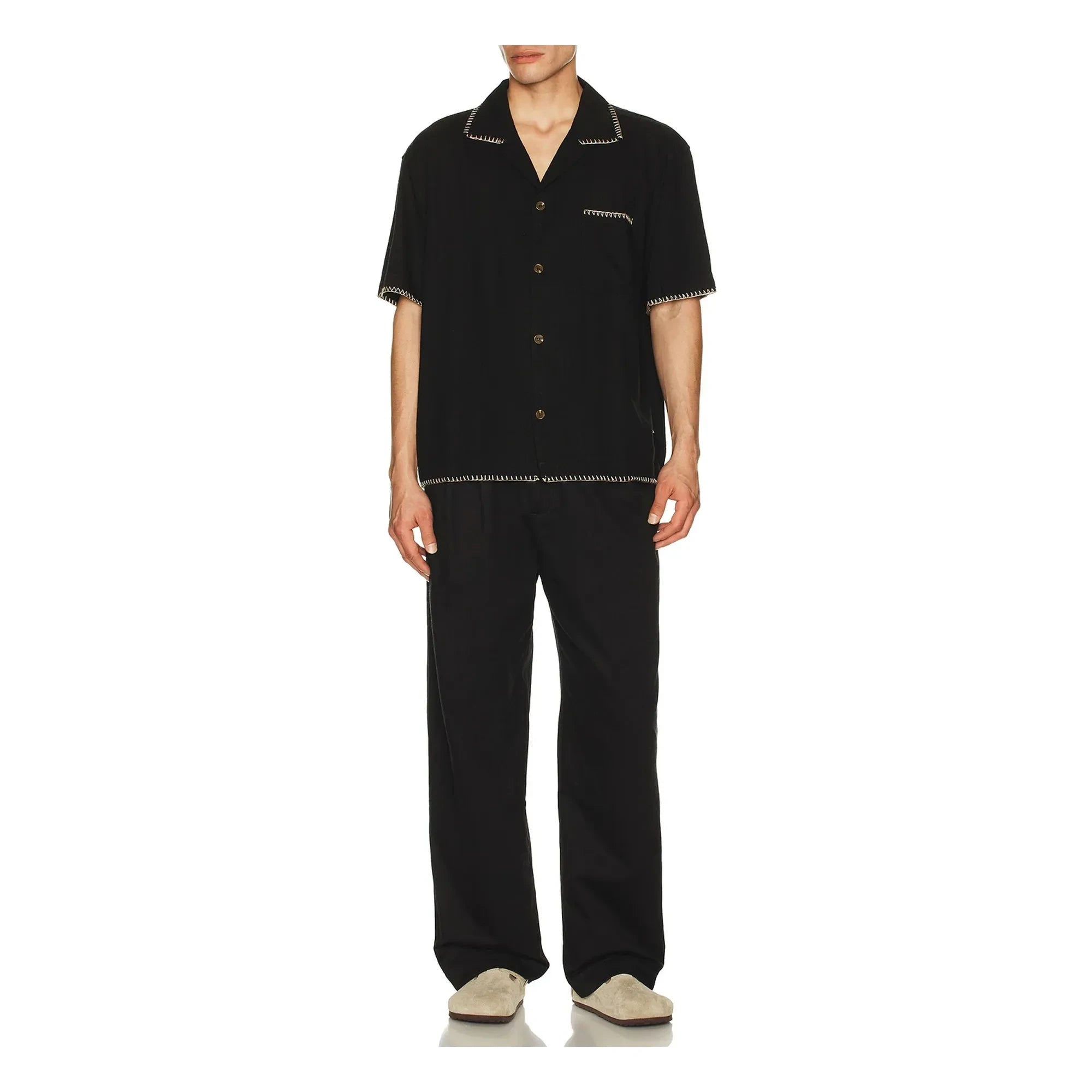 Rhythm - Relaxed Whip Camisa de manga corta | Negro