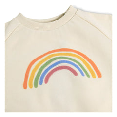 Molo - Disc Rainbow Sudadera de algodón orgánico | Crudo