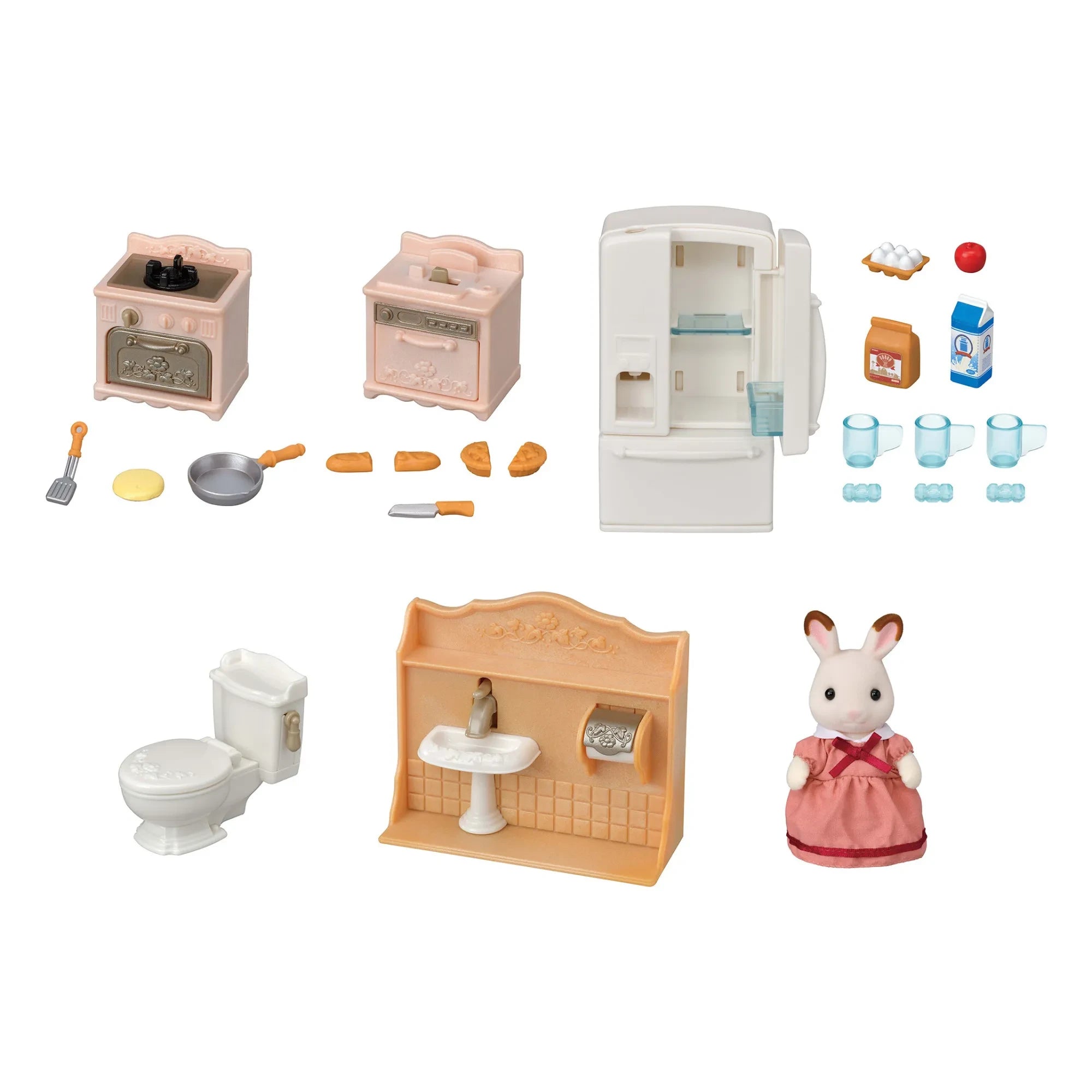 Sylvanian Families - Set de Pueblo Acogedor + Figura de Mamá