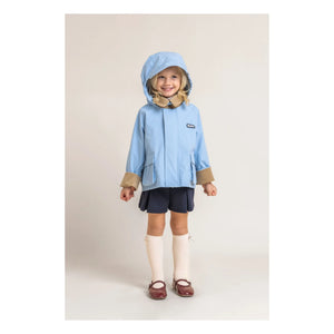 Flotte - Chaqueta impermeable de fibra reciclada Archivito | Azul claro