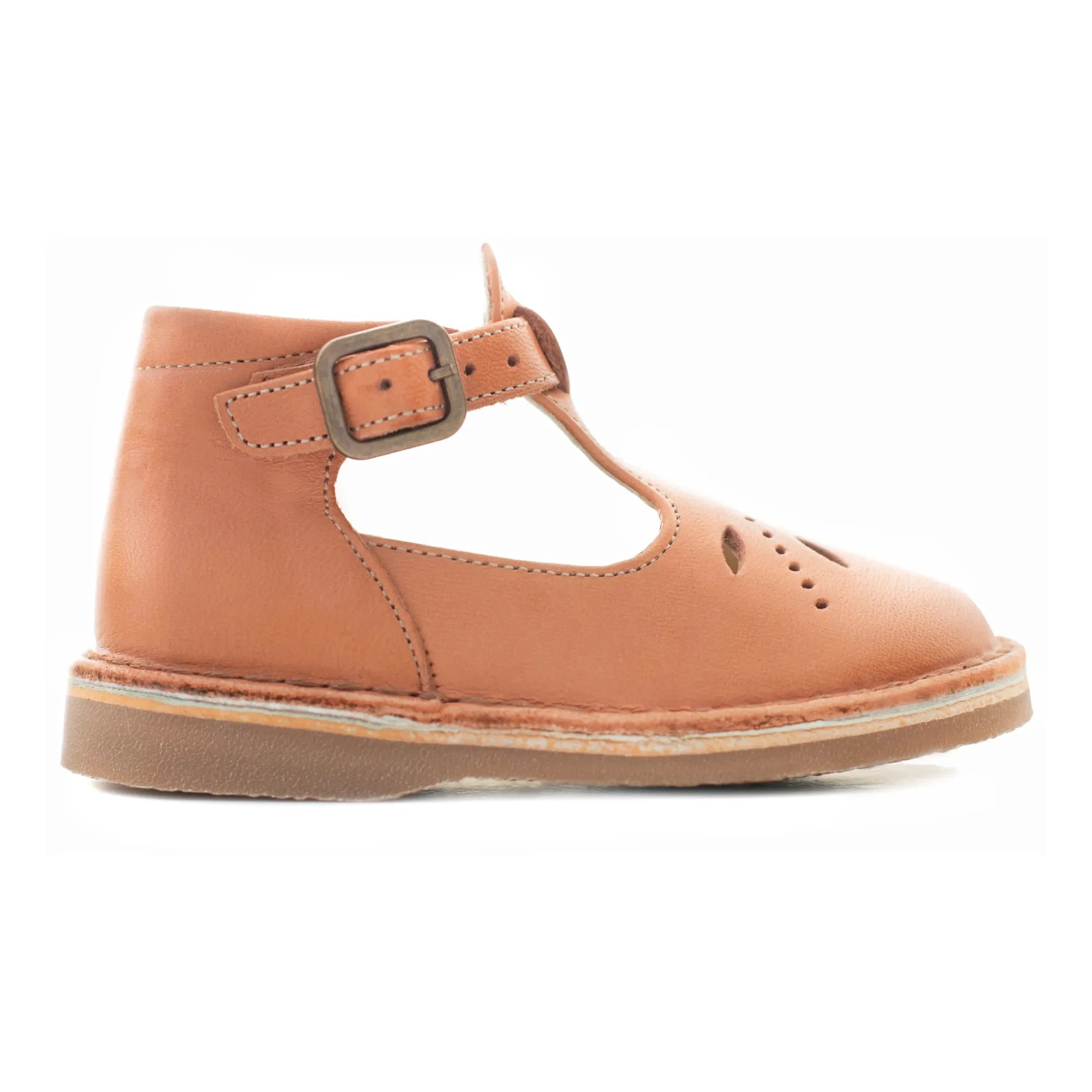 Poppée - Zapatos Mary Jane con Tacón Bajo | Camel