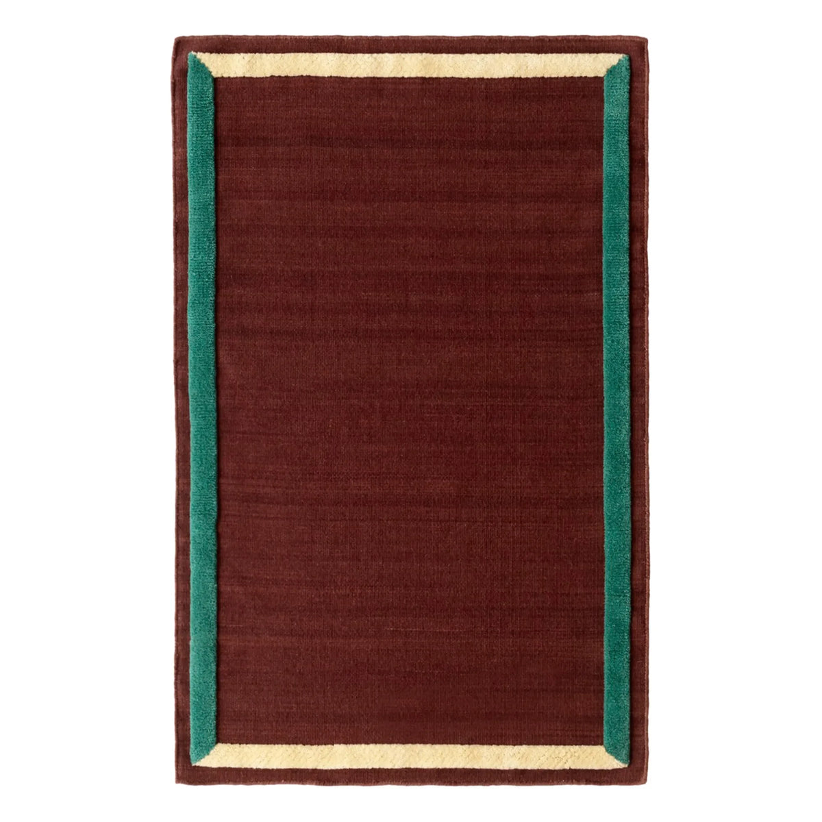 & Tradition - Alfombra enmarcada | Burdeos
