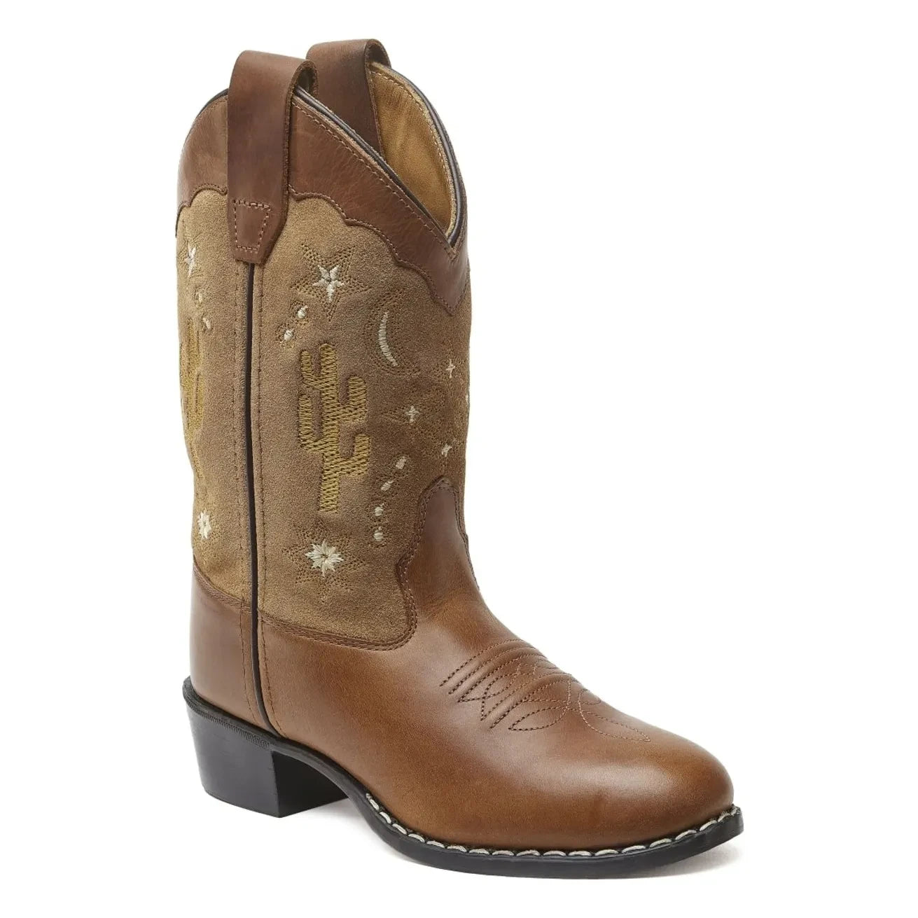 Bootstock - Botines Santiags de Piel Yucca | Marrón