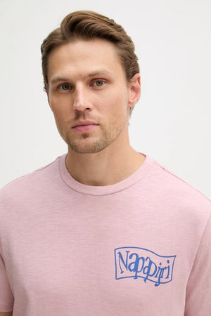 Camiseta de algodón para hombre Napapijri S-ELIOR